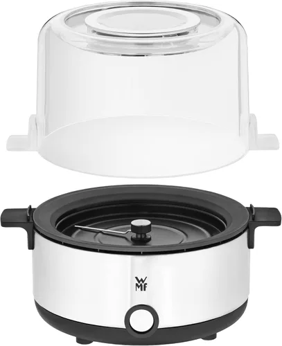 Miniatura 3 de WMF KITCHENminis - Máquina de palomitas de maíz para hacer palomitas de maíz, compacta, gran capacidad (2.2 litros), fácil operación, tapa