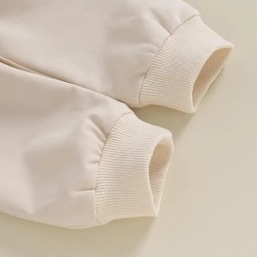 Miniatura 7 de Ropa para el día de San Valentín para bebé, sudadera de manga larga con letras, pantalones deportivos elásticos para otoño e invierno
