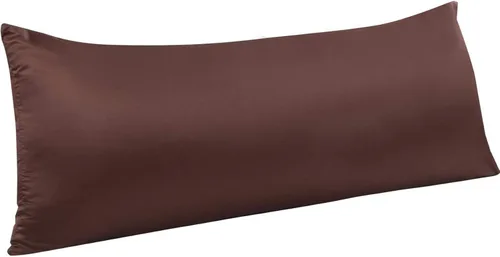 Miniatura 31 de NTBAY - Fundas de almohada de satén con cremallera, súper suaves y lujosas fundas de almohada Negro
