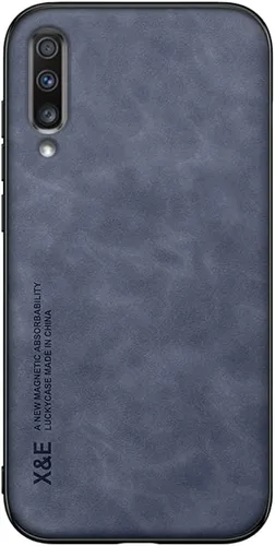 Miniatura 5 de Kepuch Silklike - Funda para Samsung Galaxy A70 - Carcasa de parachoques con placa metálica incorporada para Samsung Galaxy A70 - Negro
