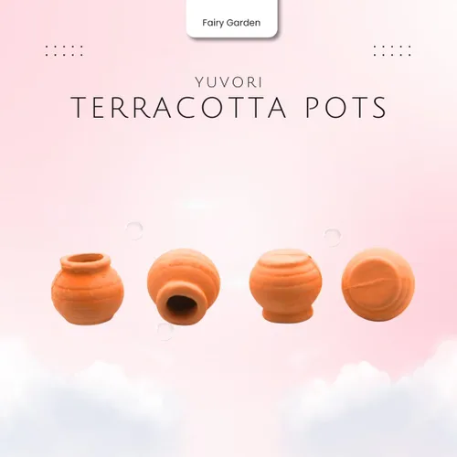 Miniatura 3 de Mini macetas de terracota – Macetas pequeñas de arcilla para suculentas, cactus, manualidades de bricolaje, jardín de hadas, proyectos escolares