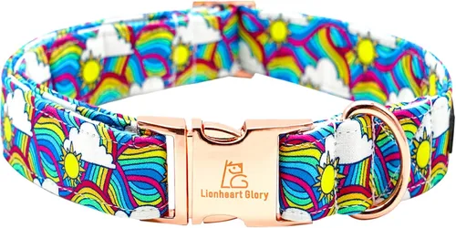 Miniatura 22 de Lionheart glory Collar de perro, Collar de perro azul Collar de perro para niños Collar ajustable de dinosaurio para perros pequeños Regalo