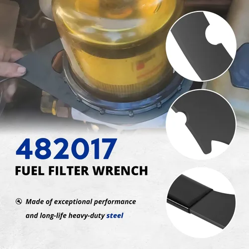 Miniatura 4 de Llave de tapa de ventilación de cuello de filtro de combustible de 8 pulgadas, apta para Davco Fuel Pro 482, 483, 485, 487, 488 y Shop Pro FXP