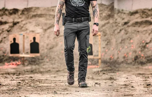 Miniatura 4 de TIANBA Pantalones militares de senderismo para hombre, pantalones casuales para exteriores, ligeros, tácticos, con múltiples bolsillos
