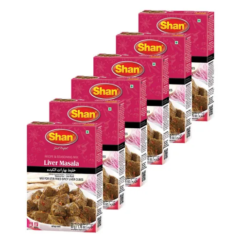 Miniatura 111 de Shan Korma Recipe and Seasoning Mix 1.76 oz (50g) - Spice Powder for Traditional Meat in Yogurt Sauce - Suitable for Vegetarians - Airtight Bag in a