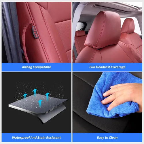 Miniatura 4 de coverdream Tucson - Fundas de asiento delantero personalizadas para Hyundai Tucson SEL, XRT, SE, N Line, Limited 2022-2025 2026, protector