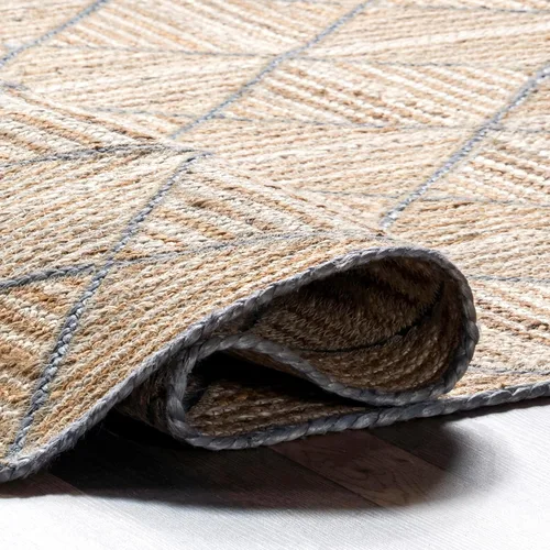 Miniatura 6 de Rugs USA Alfombra de área duradera para dormitorio, sala de estar, comedor, guarida, suave y texturizada, resistente a las manchas, fácil de Marrón