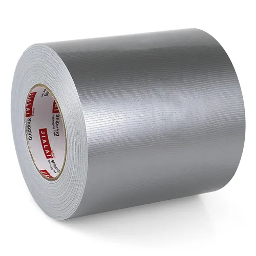 JIALAI HOME Cinta adhesiva de 6" de ancho, cinta adhesiva de 6 pulgadas de ancho resistente al agua de 55 yardas (164 pies) plateada, resistente a