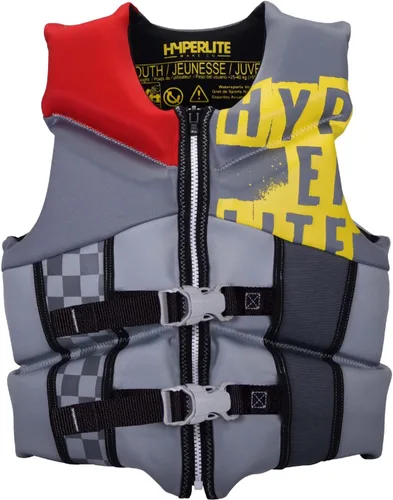 Miniatura 7 de HyperLite Elite - Chaleco salvavidas para niños, aprobado por la Guardia Costera de Estados Unidos, ideal para cualquier actividad deportiva