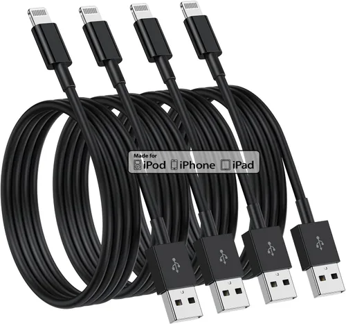 Miniatura 8 de Susnwere Cable de carga extra largo para iPhone de 15 pies, [certificado Apple MFi], cable USB a Lightning de 15 pies, cable de carga rápida