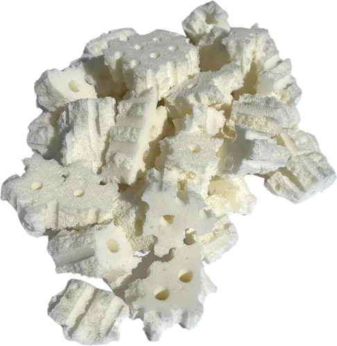 eConsumersUSA - Espuma de látex triturada orgánica de 5 libras, 10 libras, 20 libras, 40 libras, fabricada en Estados Unidos, 10 libras