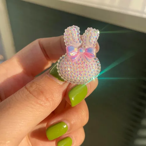 Miniatura 2 de Bonitos dijes brillantes para zapatos para niñas, lindos dijes para zapatos para adultos, adolescentes, niños, decoración de zapatos Kawaii