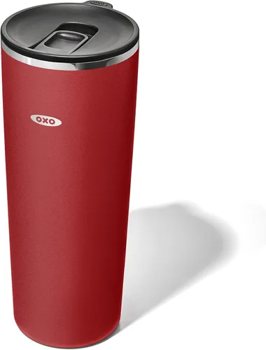 Miniatura 15 de OXO Strive - Vaso aislado de 24 onzas con tapa deslizante, cobalto oscuro
