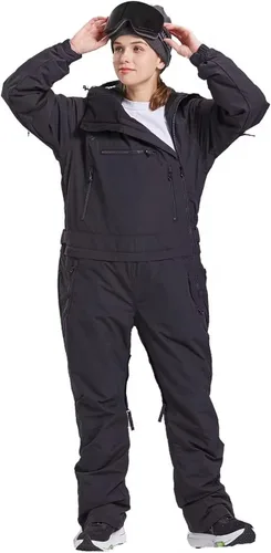 Miniatura 5 de BUMDEEP Womens One Pieces Ski Suits Jumpsuits Snowsuits Snowboard Winter Outdoor Waterproof Jackets