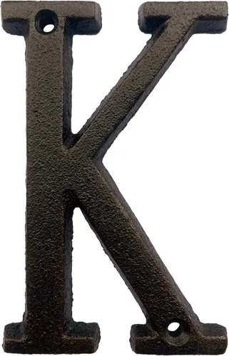 Miniatura 14 de BetLight Número de casa de hierro fundido de 5.5 pulgadas de alto, números de dirección de casa sólidos, elegante acabado marrón negro, fácil