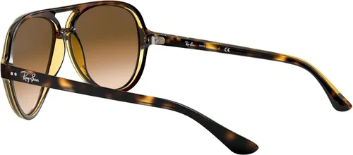 Miniatura 11 de Ray-Ban RB4125 Cats 5000 Aviator Gafas de sol, Marrón