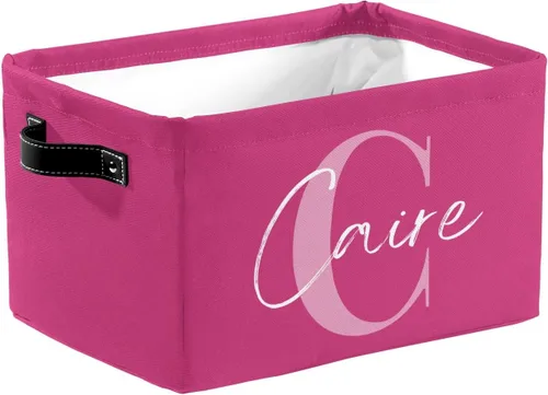 Miniatura 14 de Cesta de regalo personalizada con nombre, caja de juguetes de almacenamiento personalizada para niños, organizador de cubos de almacenamiento