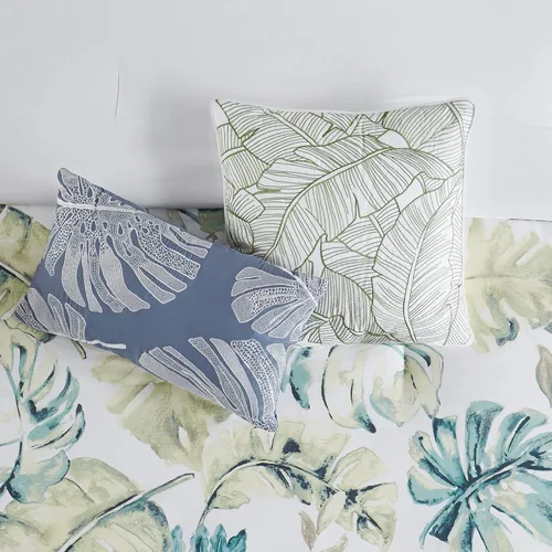 Miniatura 11 de Harbor House Acogedor juego de edredón de algodón, ropa de cama casual alternativa para todas las estaciones con fundas a juego, almohadas