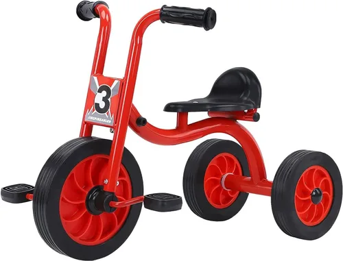 Miniatura 16 de Triciclo infantil para jinetes a partir de 2 años, triciclo preescolar, triciclo de guardería infantil, bicicleta para niños, triciclos para equipos