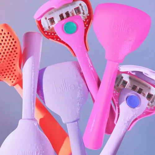 Miniatura 6 de Billie Estuche de viaje para navaja de 5 cuchillas para mujer - Lleva tu navaja contigo - Parte superior magnética - Almacenamiento fácil - Portátil