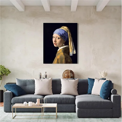 Miniatura 185 de A&T ARTWORK Campo de trigo con cipreses de Van Gogh Las reproducciones de arte clásico mundial, impresiones en lienzo giclée para decoración
