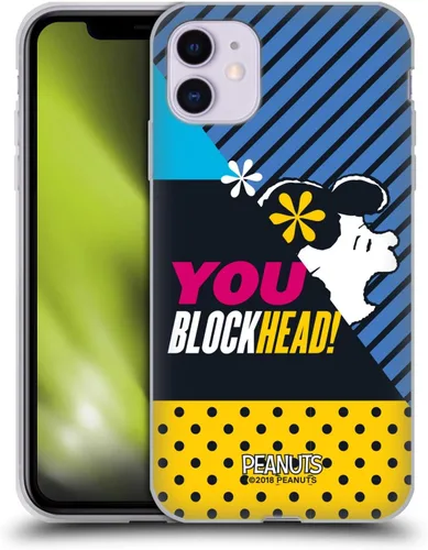 Miniatura 45 de Head Case Designs Funda de gel con licencia oficial de Peanuts Snoopy & Woodstock Halfs and Laughs [protección de grado militar] compatible