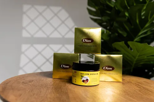 Miniatura 4 de Exione Aceite de Batana para el crecimiento del cabello de Honduras, 100% puro y natural orgánico crudo aceite de Batana, hidrata, repara, reduce