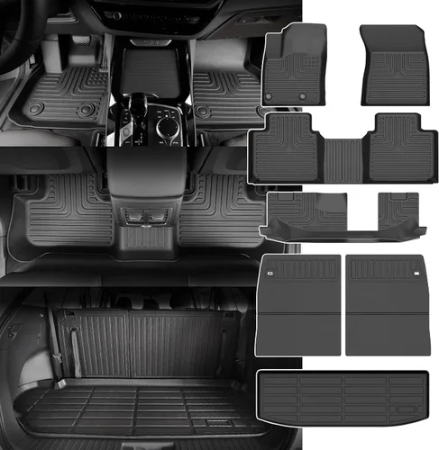 Miniatura 11 de Alfombrillas antideslizantes para automóvil, alfombrillas para todo tipo de clima, accesorios de forro para maletero