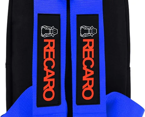 Miniatura 6 de New Bride Racing Mochila con RECARO Power Racing Arnés Correas de hombro Azul