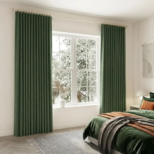 Miniatura 50 de SHINELAND Cortinas opacas cortas para ventanas de dormitorio, cortinas de baño, 45 pulgadas de largo
