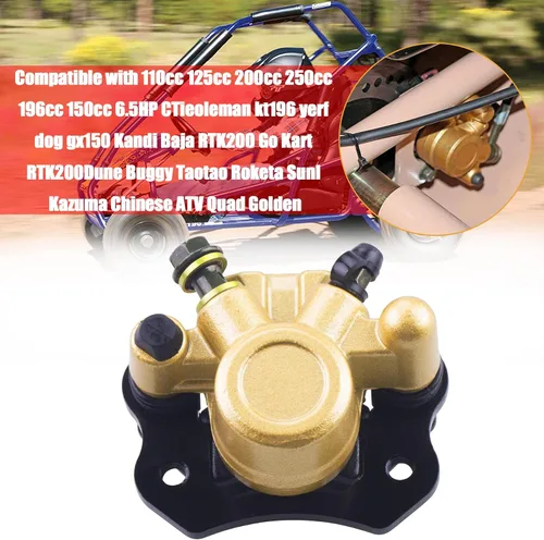 Miniatura 5 de Pinza de freno 110cc 125cc 200cc 250cc 196cc 150cc 6.5HP CTieoleman kt196 yerf dog gx150 Kandi Baja RTK200 Go Kart RTK200Dune Buggy Taotao Roketa