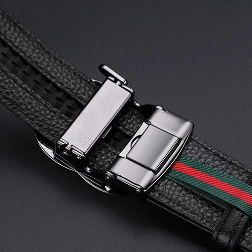 Miniatura 5 de VANNANBA Ratchet Belts for MenLeather Automatic Belt Menwith Elegant Gift Box