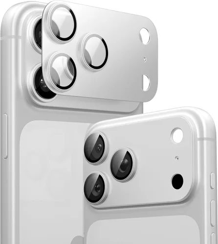Miniatura 9 de TORRAS Protector de lente de cámara para iPhone 17 Pro, marco de metal con vidrio templado de grado militar 9H+, cobertura completa, arañazos, 12