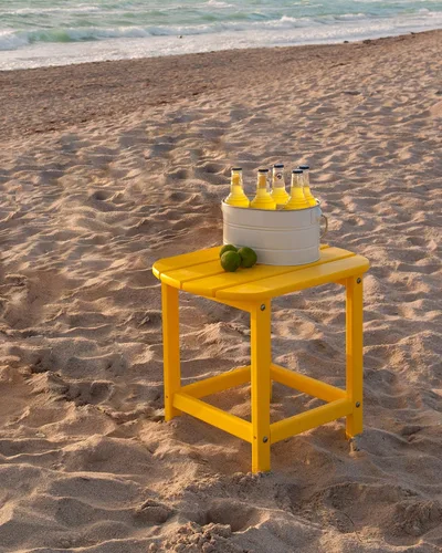 Miniatura 2 de POLYWOOD SBT18AR South Beach - Mesa auxiliar para exteriores de 18 pulgadas, Aruba