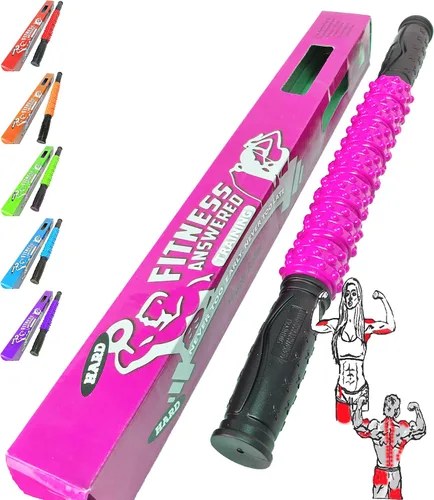 Miniatura 8 de The Muscle Stick Rodillo duro para masaje de elite, No Model, Anaranjado, 1