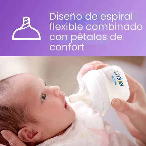 Miniatura 5 de Philips Avent Natural First Flow Tetina, paquete de 4, SCF657/43