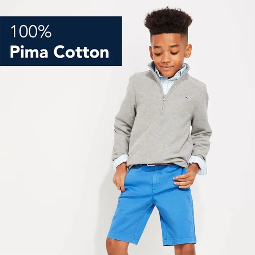 Miniatura 2 de vineyard vines Sudadera Saltwater con cremallera de 12 para niño