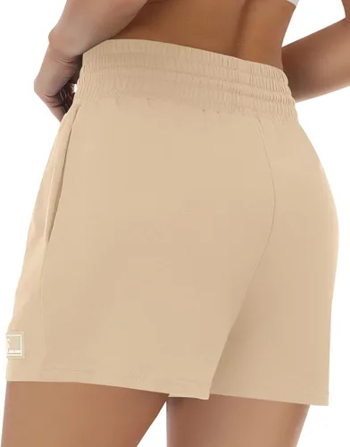 Miniatura 2 de MIRITY Pantalones cortos deportivos de entrenamiento para mujer, pantalones cortos de gimnasio para correr, estilo casual de verano con bolsillos