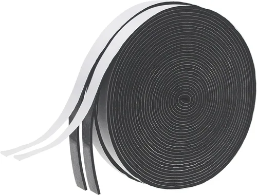 Miniatura 39 de Tira de Sellado Meteorológico para Puertas, Tira de Sellado para Puertas y Ventanas, 1 Pulgada x 1/8 Pulgada x 33 Pies, Cinta de Aislamiento