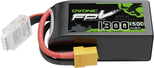 OVONIC Batería Lipo de 14.8V 150C 1300mAh 4S
