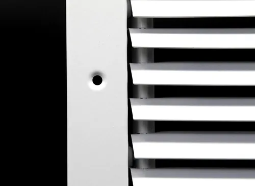 Miniatura 3 de HVAC Premium Rejilla de retorno de barra fija de 6 x 6 pulgadas - Estructura de acero - Aspecto elegante y acabado resistente