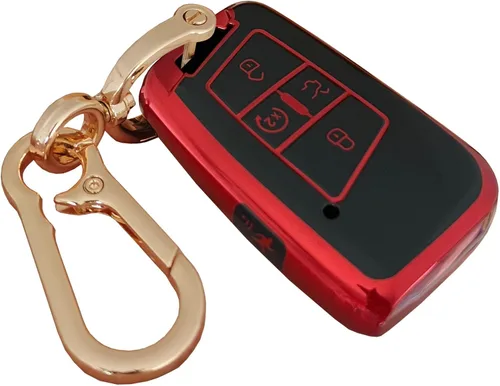 Miniatura 7 de Funda para Llavero de Volkswagen, Control Remoto de Llave Inteligente con Llavero Compatible con VW Volkswagen Atlas Jetta Passat Arteon Tiguan