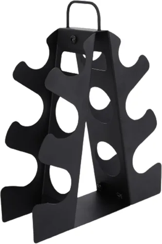 EXBTOKA Soporte para Mancuernas Solo (Solo Soporte, Sin Mancuernas), Estante de Peso para Mancuernas 5-15LB, Mango Mejorado, Estante de Peso