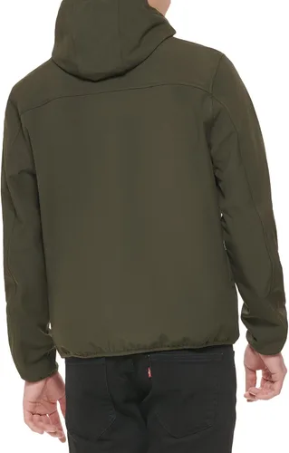 Miniatura 4 de GUESS Chaqueta con capucha de manga larga Softshell para hombre