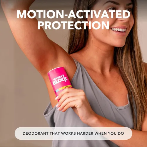 Miniatura 6 de SweatBlock Deodorante de Fuerza Clínica para Mujeres Aroma de Coco y Vainilla 48 Horas de Protección contra el Sudor y el Olor Fórmula de Uso Diario