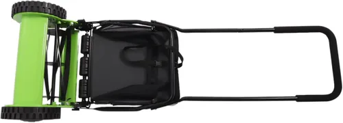 Miniatura 5 de Futchoy Cortacésped manual de 12 pulgadas con bolsa de colección de 23 litros, 5 cuchillas