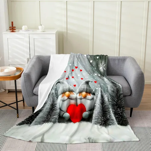 Miniatura 34 de Erosebridal American Flag Throw Blanket 40x50 Inch Sofa Bed Couch Decor,Rustic Deer Hunting Fleece Blanket for Kids Boys Girls,Farmhouse Cabin Bed