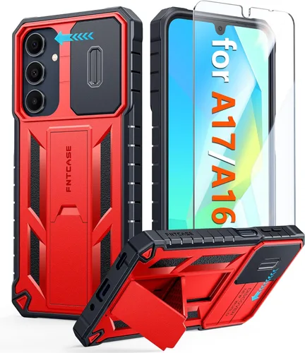 Miniatura 64 de FNTCASE for iPhone 11-Pro Phone Case: Military Grade Drop Proof Mobile Cover with Kickstand & Slide Rugged Shockproof Bumper Heavy Duty Protector