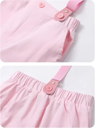 Miniatura 44 de A&J DESIGN Conjunto de ropa formal para niños pequeños con tirantes y tirantes