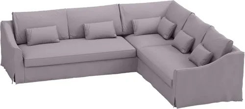 Miniatura 9 de Farlov - Funda de repuesto para sofá esquinero de 5 asientos para el lado derecho más largo cuando estás sentado (no mirando), compatible con IKEA